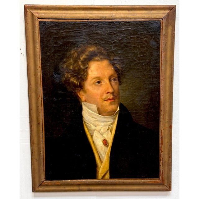 Empire Period Portrait of the Comte Gustave de Galard (1779–1841) For Sale - Image 11 of 18