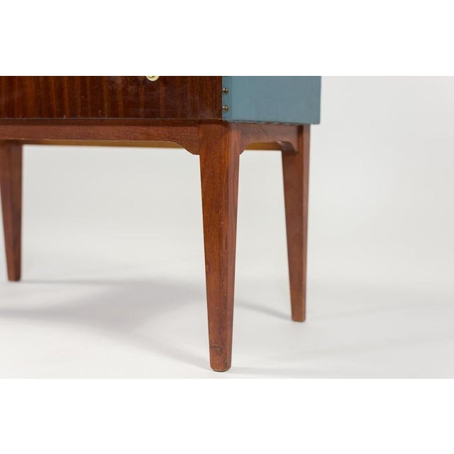 1950s Mahogany and Teak Chest of Drawers, 1950s For Sale - Image 5 of 10