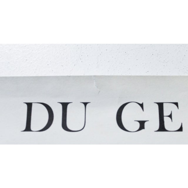 1973 French Exhibition Poster, Musée Du Gemmail, Tours - Lourdes For Sale - Image 4 of 4