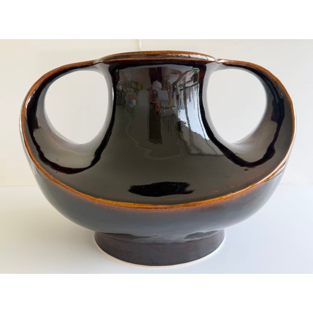 Large Vintage Art Nouveau Vase For Sale - Image 4 of 6
