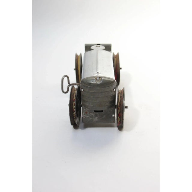 Vintage Metal Windup Model Car For Sale - Image 4 of 12