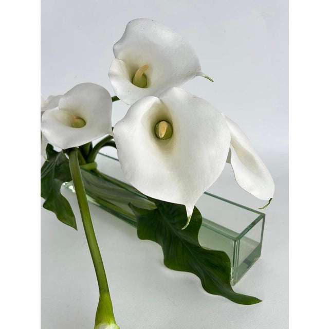 Emilio Robbia Cala Lily Sculptural Floral Arrangement Centerpiece For Sale In Miami - Image 6 of 10
