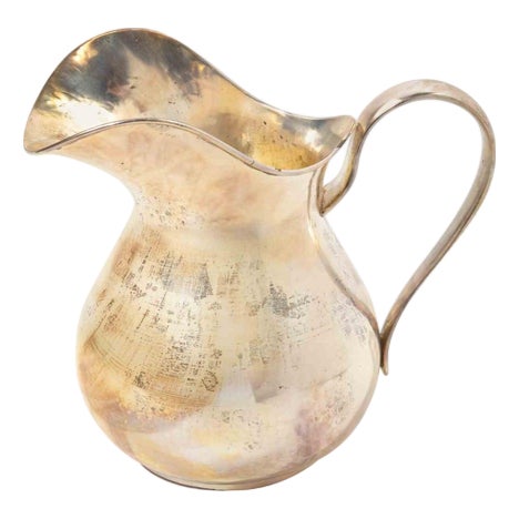 Vintage Italian Silver-Plated Coffee Pot by F.lli Gallo, 1950s For Sale