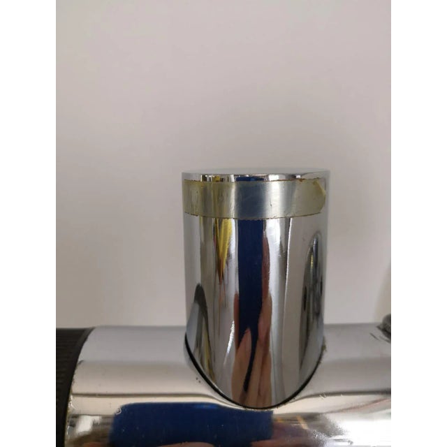 Vintage Chrome Table Lamp from Metalarte, 1970s For Sale - Image 9 of 15
