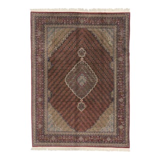 Vintage Chinese Tabriz Rug, 09'03 X 12'04 For Sale