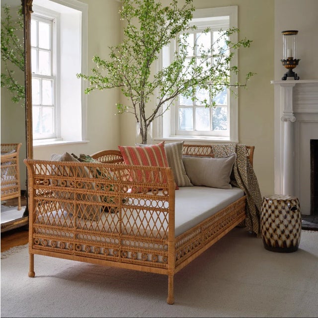 2020s Bunny Williams Home Flora King Coverlet (92x108) For Sale - Image 5 of 8