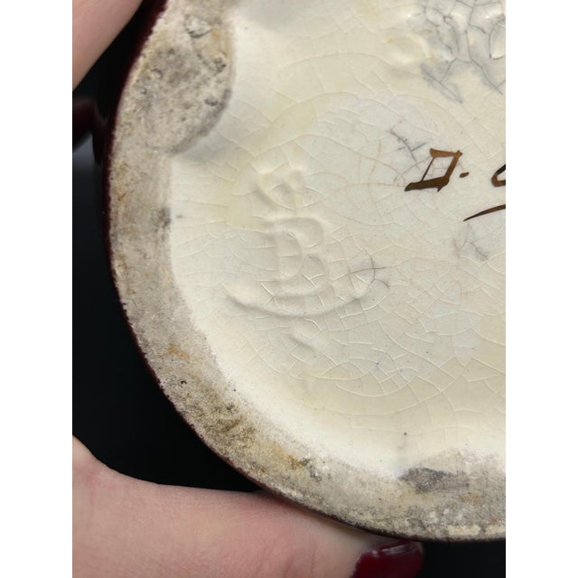 Earthenware Vase by Gustave de Bruyn for Fives - Lille, 1920s For Sale - Image 13 of 14