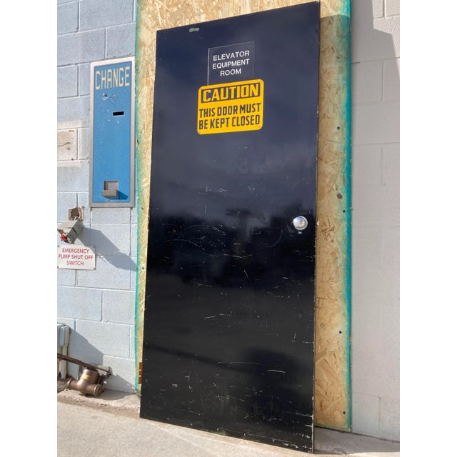 Industrial Industrial Steel Fireproof “PyroDor” Door From D-H Inc. For Sale - Image 3 of 13