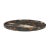 Black & Gold Marble 16" Round Tray For Sale