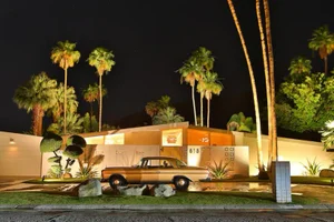 Palm Springs Midnight by Kelly & Fred Print, 40" x 60"