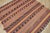 1960s Turkish Red Hand Knotted Kilim Square Rug For Sale - Image 12 of 13