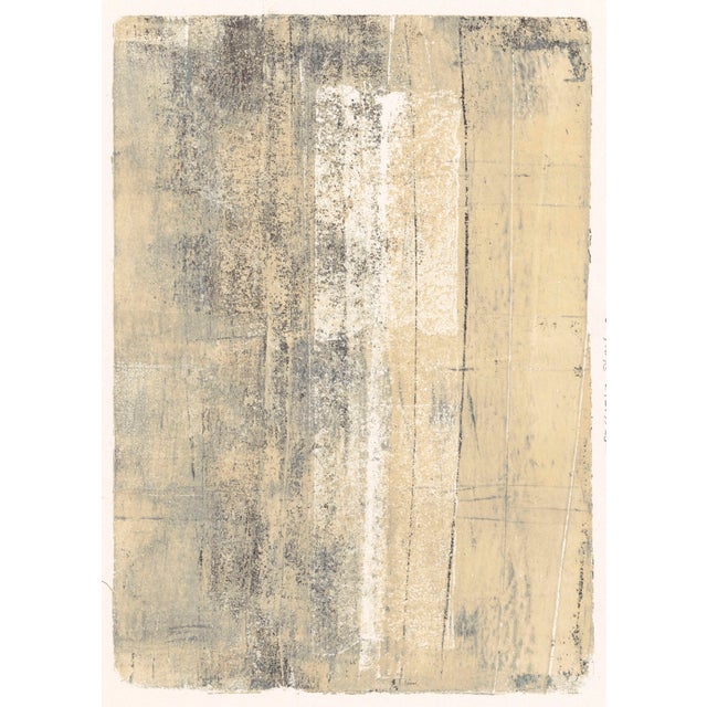 Abstract Presidio Play 3-4 Set (2) 34*48 Original Abstract Art Upstretched Canvas Painting by Carrie Bergey - Black, White, Beige For Sale - Image 3 of 6