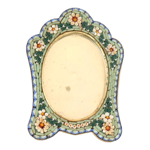 Large Midcentury Italian Micromosaic Picture Frame