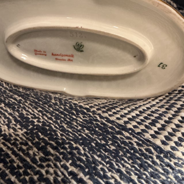 Very Early Piece Dresdan This Piece and More to Come R Consigned to Me I Have Documentation if Need for Anyone For Sale - Image 11 of 11