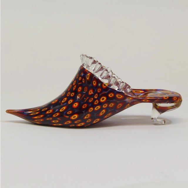 1960s Shaped Murano Glass Shoe from Fratelli Toso, 1960s For Sale - Image 5 of 6
