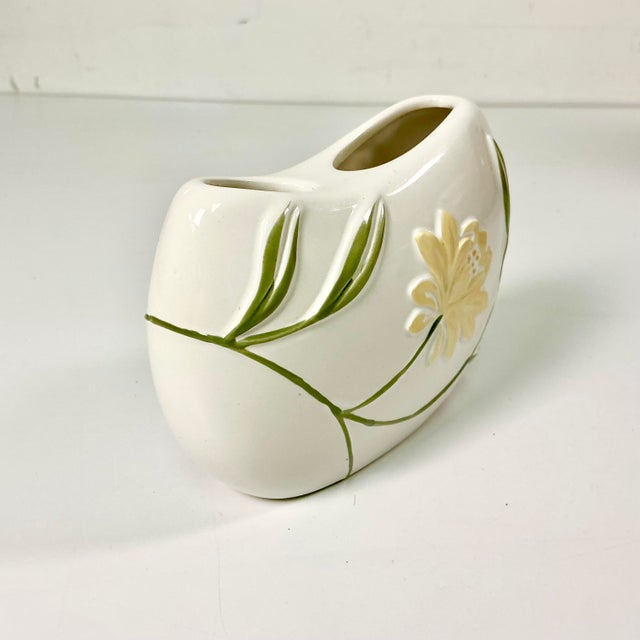 Early 21st Century 2019 Contemporary Art Nouveau Boho Chic Crosscill Penelope Ceramic Toothbrush Holder. For Sale - Image 5 of 12