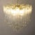 Metal Murano Glass Trunks Ceiling Chandelier, 1980s For Sale - Image 7 of 13