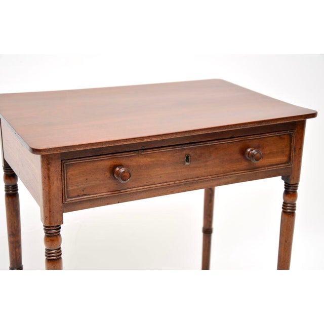 Antique Georgian Side Table, 1800s For Sale - Image 10 of 11