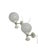 Postmodern Art Deco Sconces, Poland, 1970s, Set of 2 For Sale - Image 3 of 11