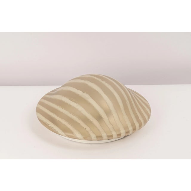 German Flushmount in Glass from Peill & Putzler, 1970s For Sale - Image 3 of 11