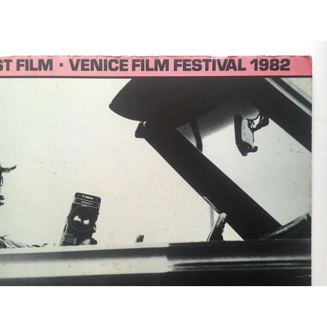 1980s Vintage 1982 "The State of Things " Wim Wenders Original Movie Memorabilia Large Film Poster For Sale - Image 5 of 9
