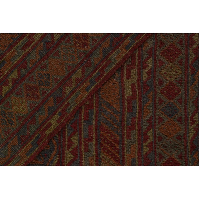 Textile Rug & Kilim’s Baluch Tribal Rug With Colorful Geometric Patterns For Sale - Image 7 of 8