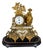 Antique 19th Century Parisian Fireplace Clock For Sale