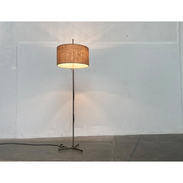 Mid-Century German Minimalist Tripod Floor Lamp, 1960s For Sale - Image 9 of 18