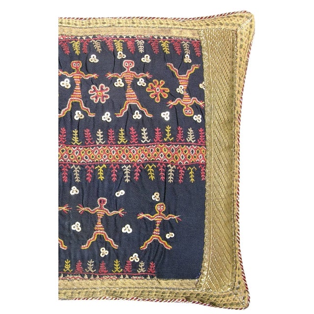 Brass Circa 1880 Antique Uzbak Pillow For Sale - Image 8 of 9