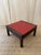 Red Hexa Coffee Table by Vuarnesson for Bellato, France, 1980s For Sale - Image 8 of 9