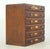 Industrial Vintage European Shop Counter Display Storage Cabinet For Sale - Image 3 of 10