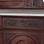 Wood Antique Renaissance Revival Carved Walnut & Burl Marble Top Sideboard Circa 1890 For Sale - Image 7 of 18
