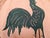Vintage American Hand Hooked Rug, Wool & Cotton, Standing Rooster Design, 2x3 For Sale - Image 10 of 14