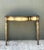 Vintage Mainland Smith Gold Finish Wood Console Table For Sale - Image 10 of 12