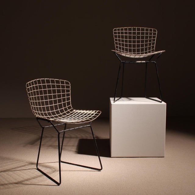 Children's Wire Chairs by Harry Bertoia for Knoll International, USA, 1950s, Set of 2 For Sale - Image 14 of 14