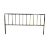 Mid Century Modern Polished Aluminum King Headboard For Sale