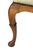 Brown Pair English Queen Anne Style Carved Walnut Shepherd's Crook Armchairs For Sale - Image 8 of 14