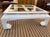 Mid 20th Century Chinoiserie Style White Lacquer Coffee Table For Sale - Image 4 of 10