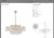 AERIN Visual Comfort :Liscia Large Chandelier by Aerin in Gild Finish Sku # Arn5174, With 12 40 Watt Bulbs For Sale - Image 4 of 4