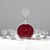 Deco crystal liqueur set, dating to circa 1930s, comprising a substantial decanter with its original fitted stopper and...