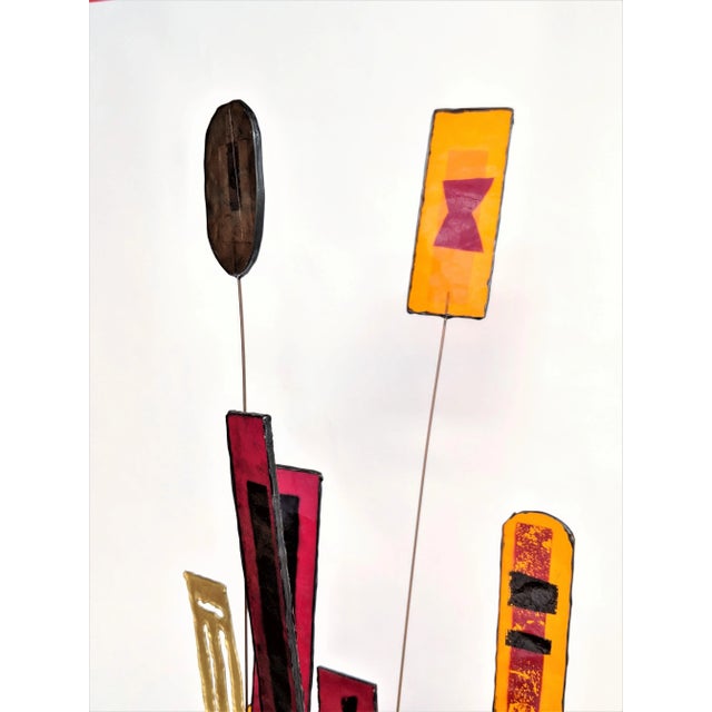 Curtis Jere Brass & Acrylic "Lollypop" Sculpture For Sale - Image 11 of 13