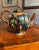 Antique English Staffordshire Miniature Teapot. An exquisite example of 19th Century Agate Ware. Teapots of such size date...
