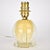 Glass Mid Century Modern Murano Glass Bullicante Table Lamp 1950s | Vintage Gold Flakes Accent Light Italian Hollywood Regency Seguso Barovier Toso For Sale - Image 7 of 9