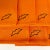 Textile 1980s Vintage Boho Chic French Linen Halloween Bat Napkins - Set of 8. For Sale - Image 7 of 8
