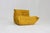 Yellow Togo 1-Seater Armchair by Michel Ducaroy, Alcantara, Ligne Roset, 2018 For Sale - Image 8 of 14