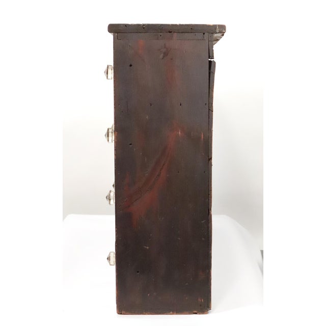 19th Century Tabletop Pharmacist's Apothecary Cabinet For Sale - Image 10 of 13