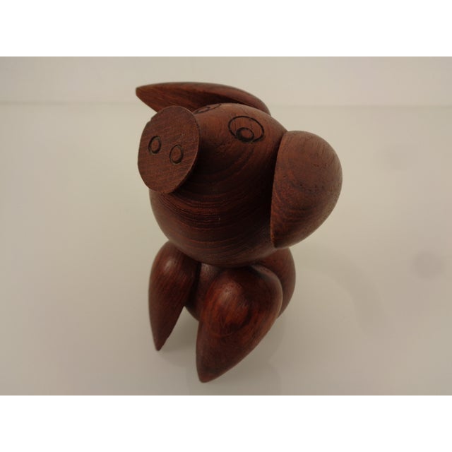 Danish Teak Pig Corkscrew, 1960s For Sale - Image 4 of 18