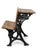 Shabby Chic Antique School Desk For Sale - Image 3 of 3
