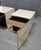 Italian Ivory Murano Glass and Brass Nightstand from Justfurnituress SRL For Sale - Image 13 of 13