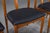 1960s Juliane Dining Chairs in Teak and Black Leather by Johannes Andersen for Uldum Møbelfabrik, Denmark, 1960s, Set of 6 For Sale - Image 5 of 18